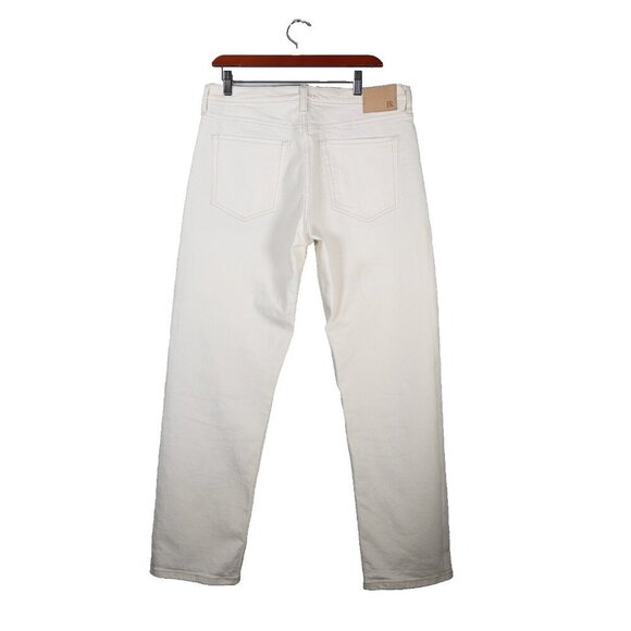 Banana Republic Women US30 Optic White High Rise Straight Leg Jeans S/ 884661-00 - Picture 13 of 14